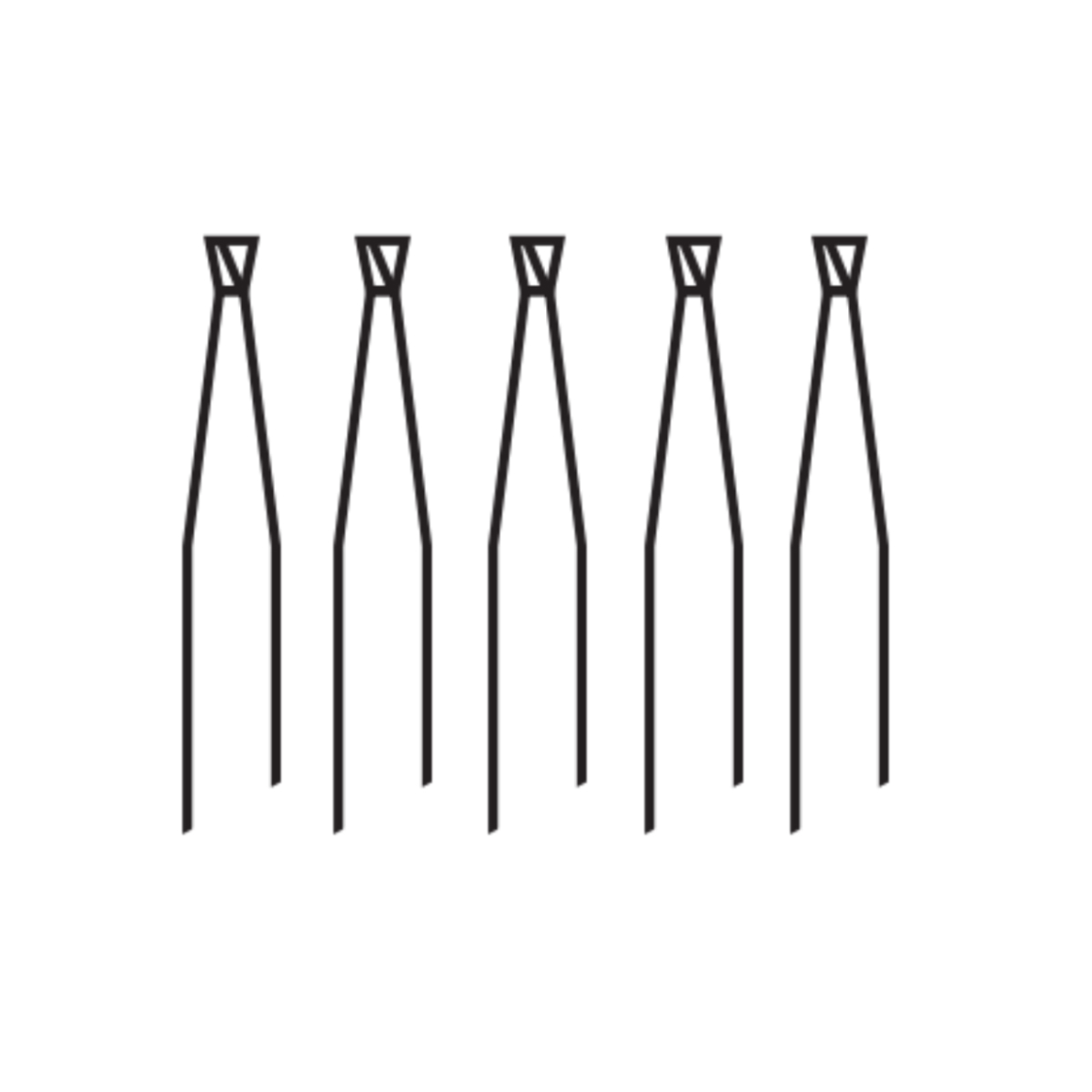 Pivo Round Carbide Contra-angle Bur - RA-34 (Pack Of 5)