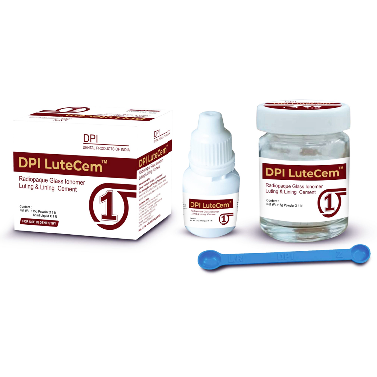 DPI LuteCem Radiopaque Glass Ionomer Luting & Lining Cement