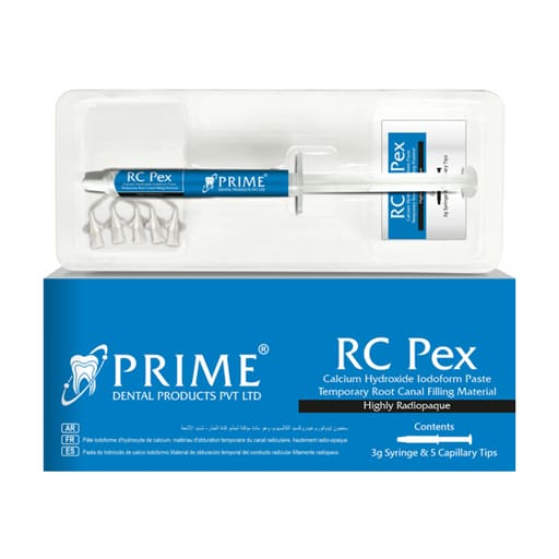 Prime Dental RC Pex Calcium Hydroxide Iodoform Paste