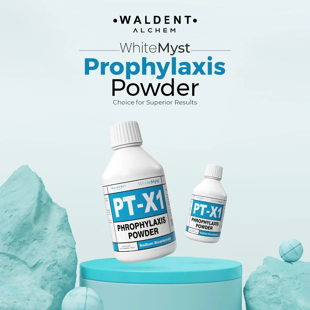 Waldent WhiteMyst Prophylaxis Powder 300g PTX1