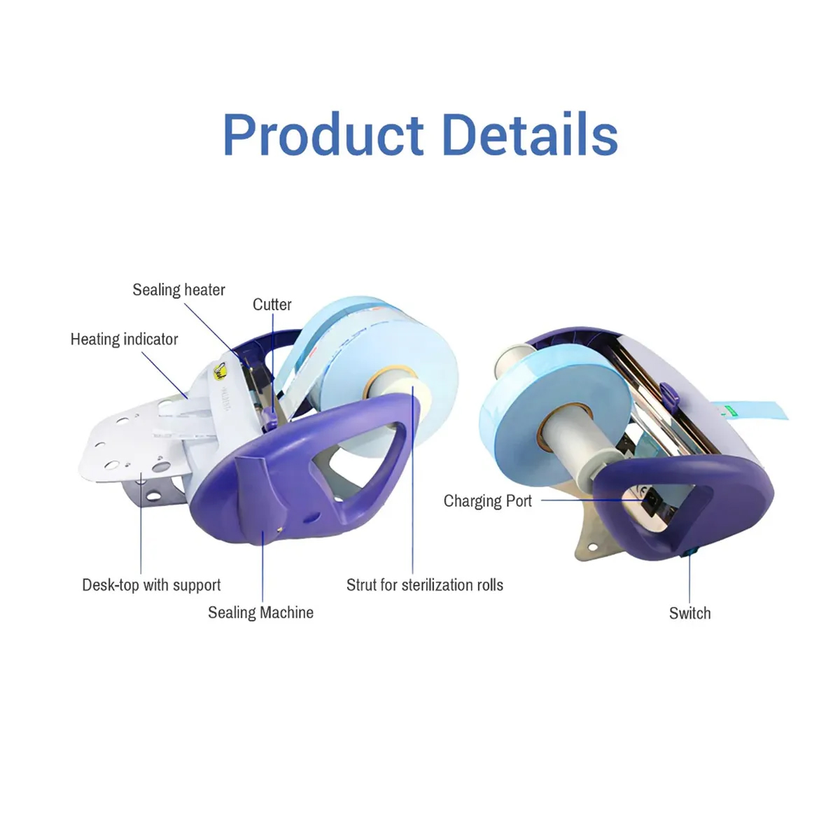 Waldent Sterilization Reels - 75mm