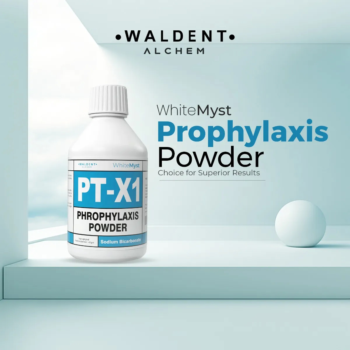 Waldent WhiteMyst Prophylaxis Powder 300g PTX1