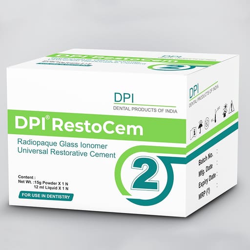 DPI RestoCem Radiopaque Glass Ionomer Universal Restorative Cement (FR001)
