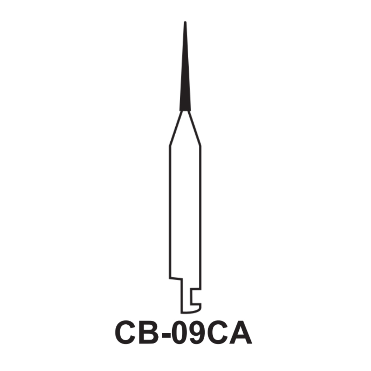 Pivo Contact Breaking Contra-angle Diamond Bur CA - CB09 (Pack Of 5)