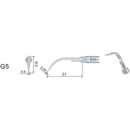 Woodpecker Scaler Tip G5 for UDS & EMS Scalers  - 4
