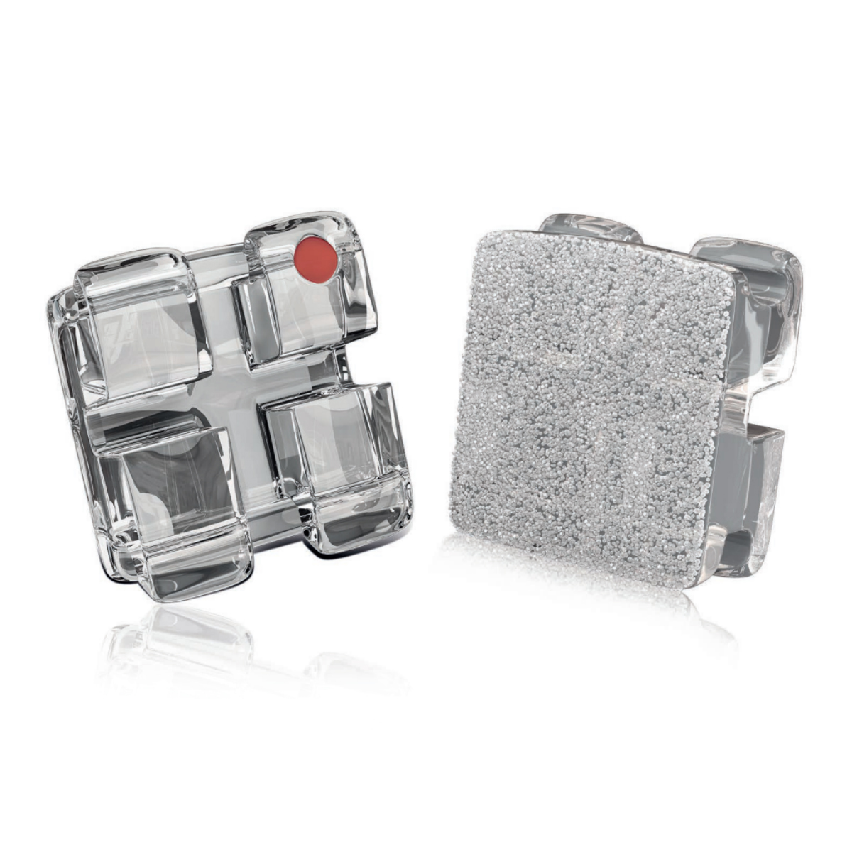 OrthoMetric Iceram-S Monocrystalline Ceramic Bracket MBT 022 - (10.91.2000)