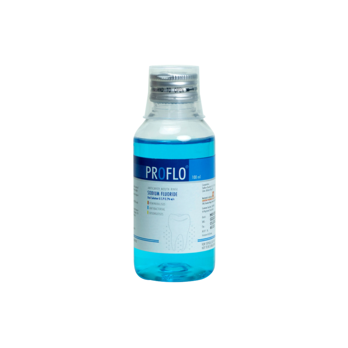 Sandika Pharma Proflo Anticavity Mouthwashes (Pack of 10)