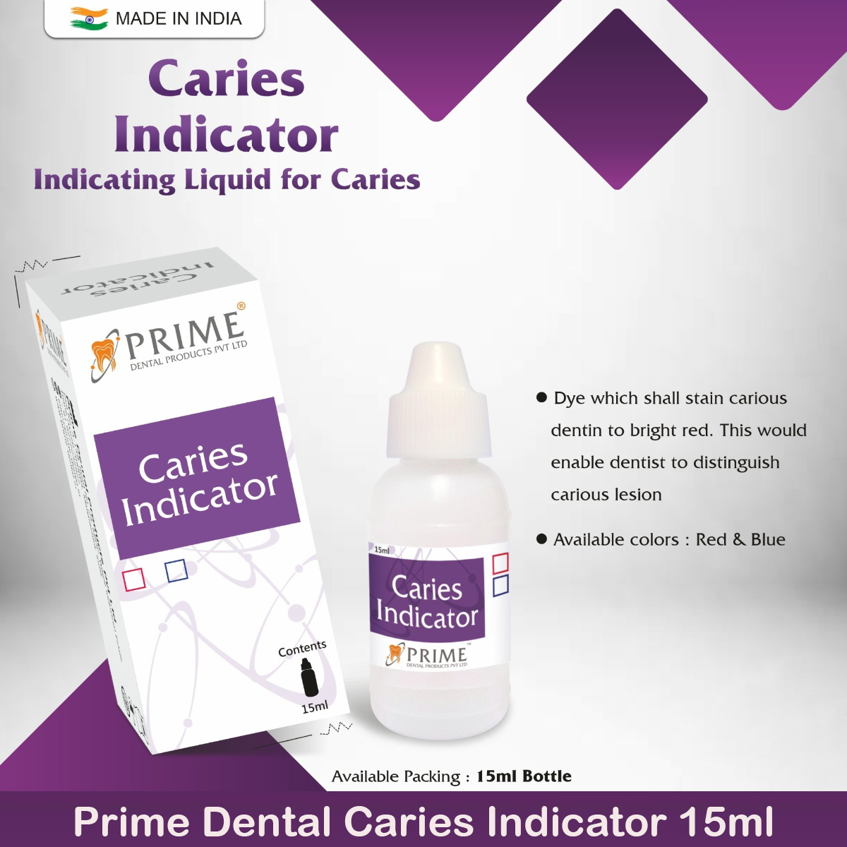 Prime Dental Caries Indicator 15ml