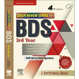 Quick Review Series for BDS 3rd Year (ISBN: 264751)