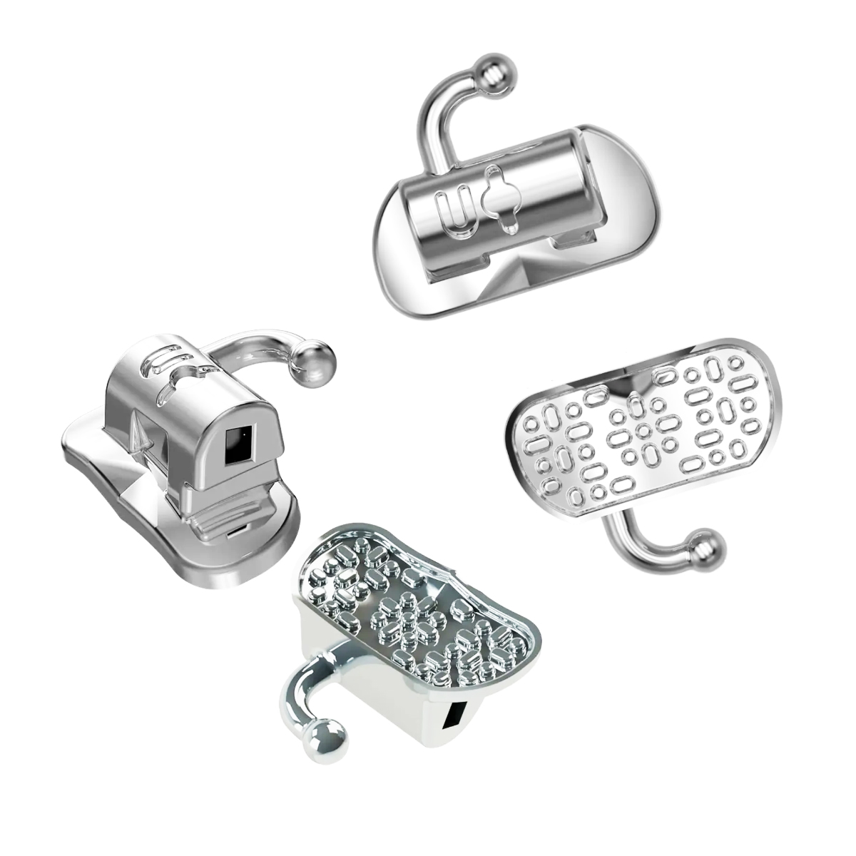 OrthoMetric Advanced Series Bondable Molar Tubes MBT022 (Pack of 10)