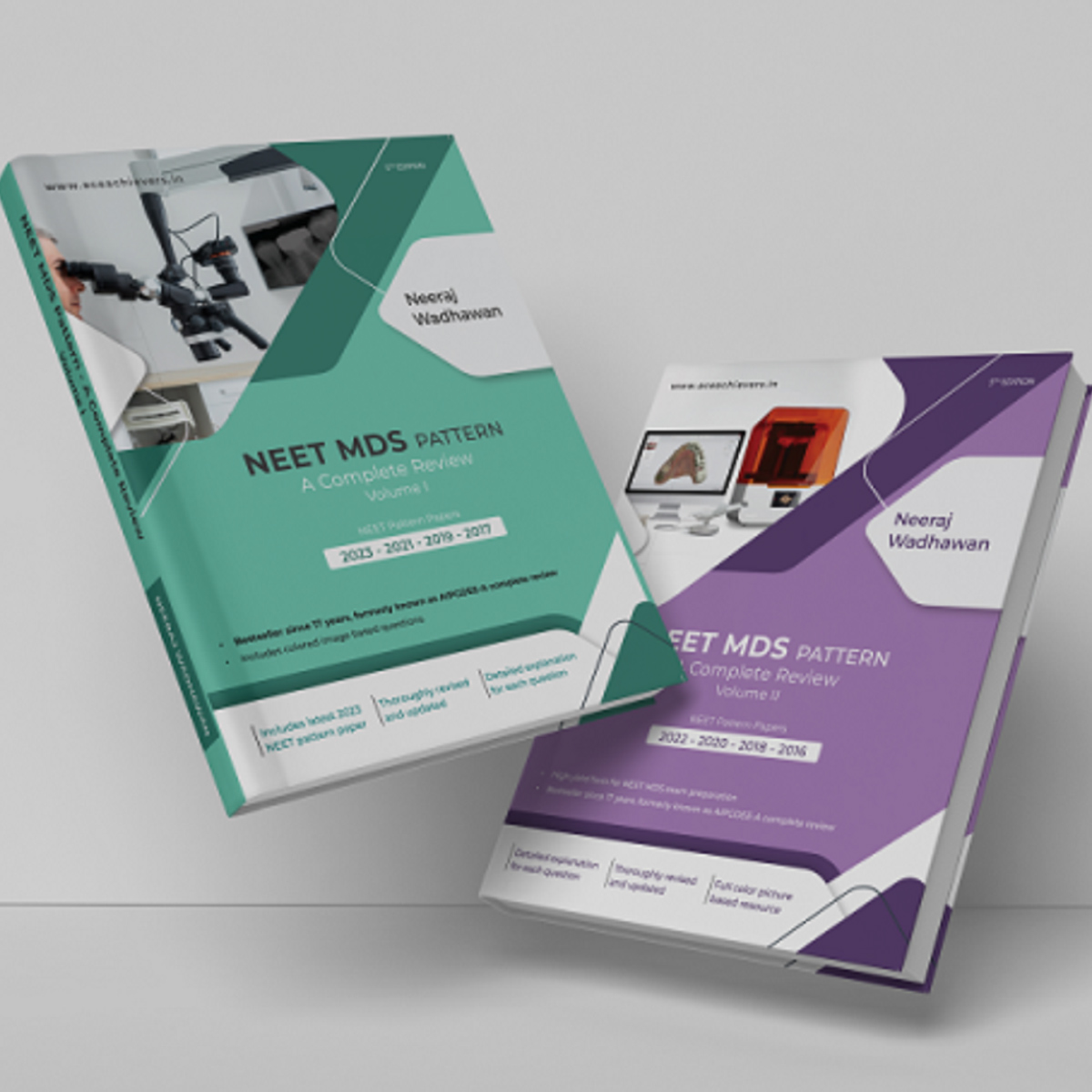 NEET MDS Pattern A Complete Review 5th Edition 2024 (Vol.1 & 2)