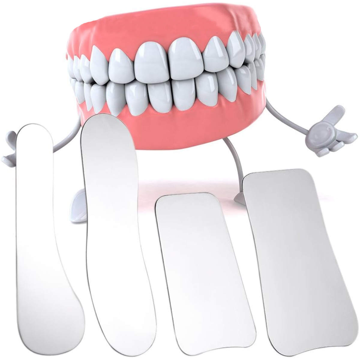 Dentomech Single-Sided Glass Intraoral Photographic Mirrors