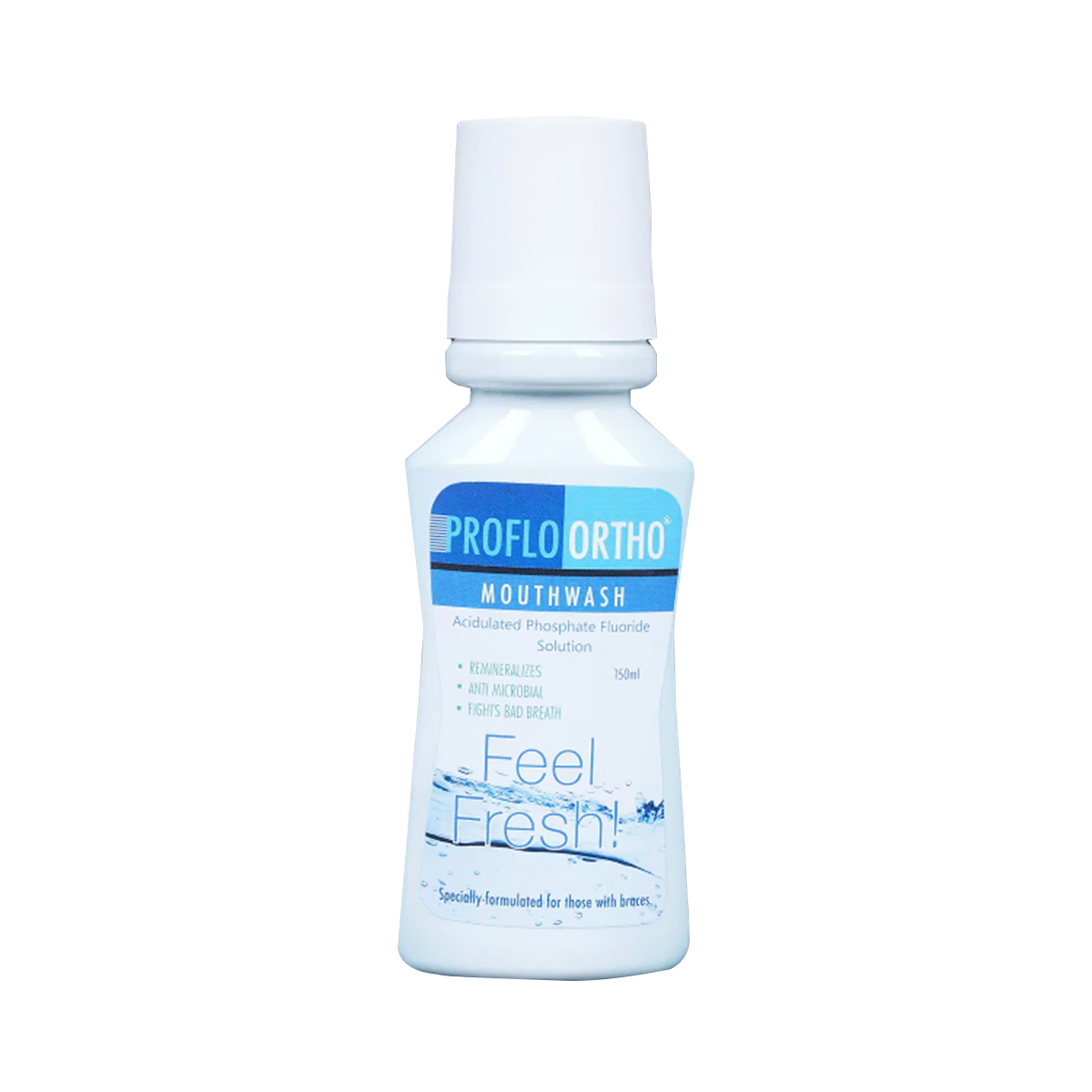 Sandika Pharma Proflo Ortho Acidulated Mouthwash (Pack of 12)