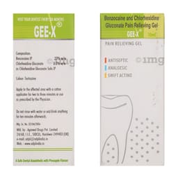 Sandika Pharma Gee - X Pain Relieving Gel (Pack of 10) - 4