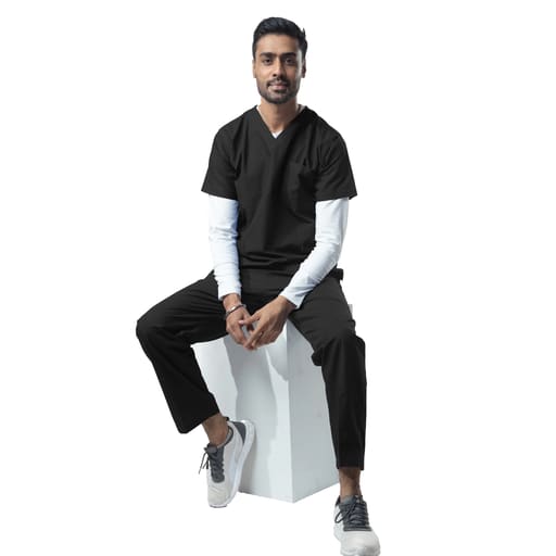 Uniform Craft Classic Scrubs Male - DSV - Black