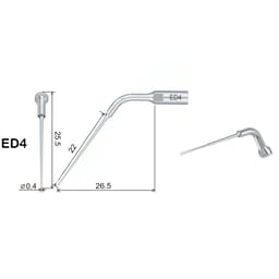 Woodpecker Scaler Tip ED4 for DTE & Satelec Scalers - 4