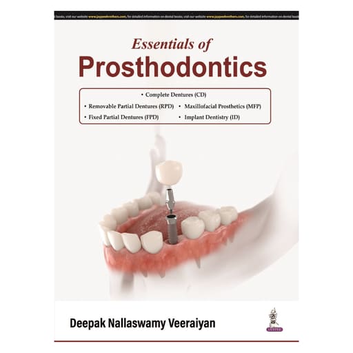 Jaypee Medical Essentials Of Prosthodontics (ISBN - 658198)