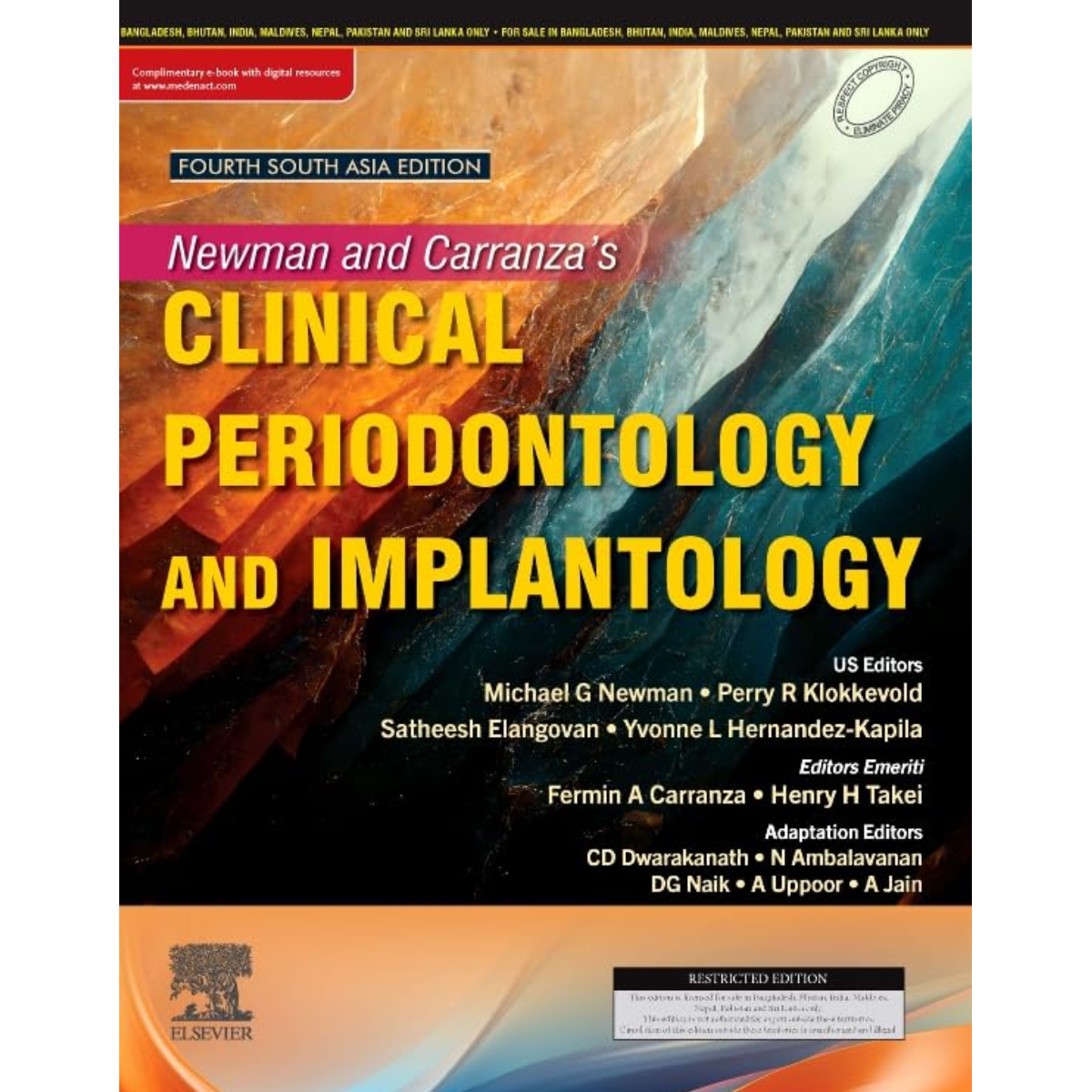 Newman And Carranza’s Clinical Periodontology Fourth South Asia Edition 2024