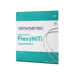 OrthoMetric Flexy NiTi Super Elastic Rectangular Archwire - 019x025 Lower - (52.10.2519)