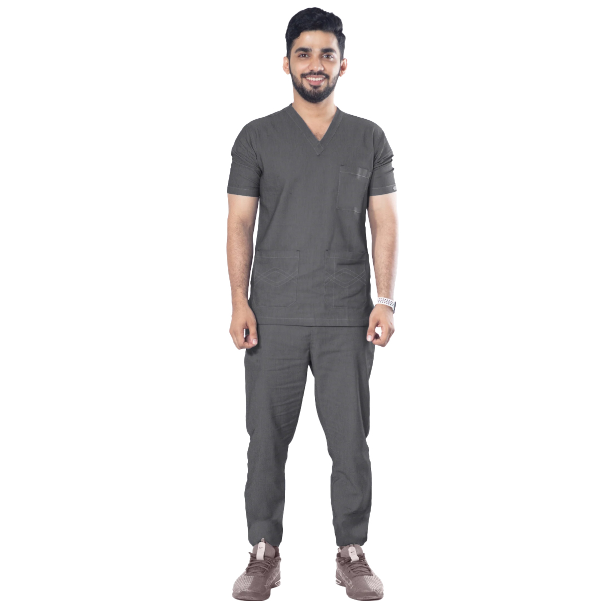 Uniform Craft Denim Scrub Male - DNM-SM-Charcoal - XXL