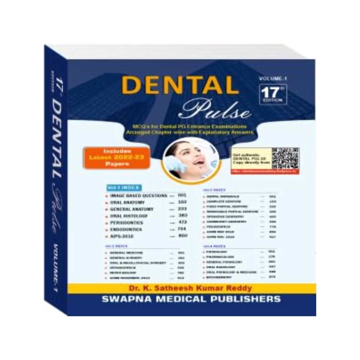 Dental Pulse 17th Edition 2024 Set Of 4 ( Vol. 1, 2, 3 & 4) (ISBN: 699088)