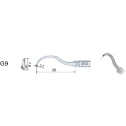 Woodpecker Scaler Tip G9 for UDS & EMS Scalers - 3