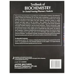 Jaypee Medical Textbook Of Biochemistry For Dental, Nursing, Pharmacy Students (ISBN - 485318) - 2