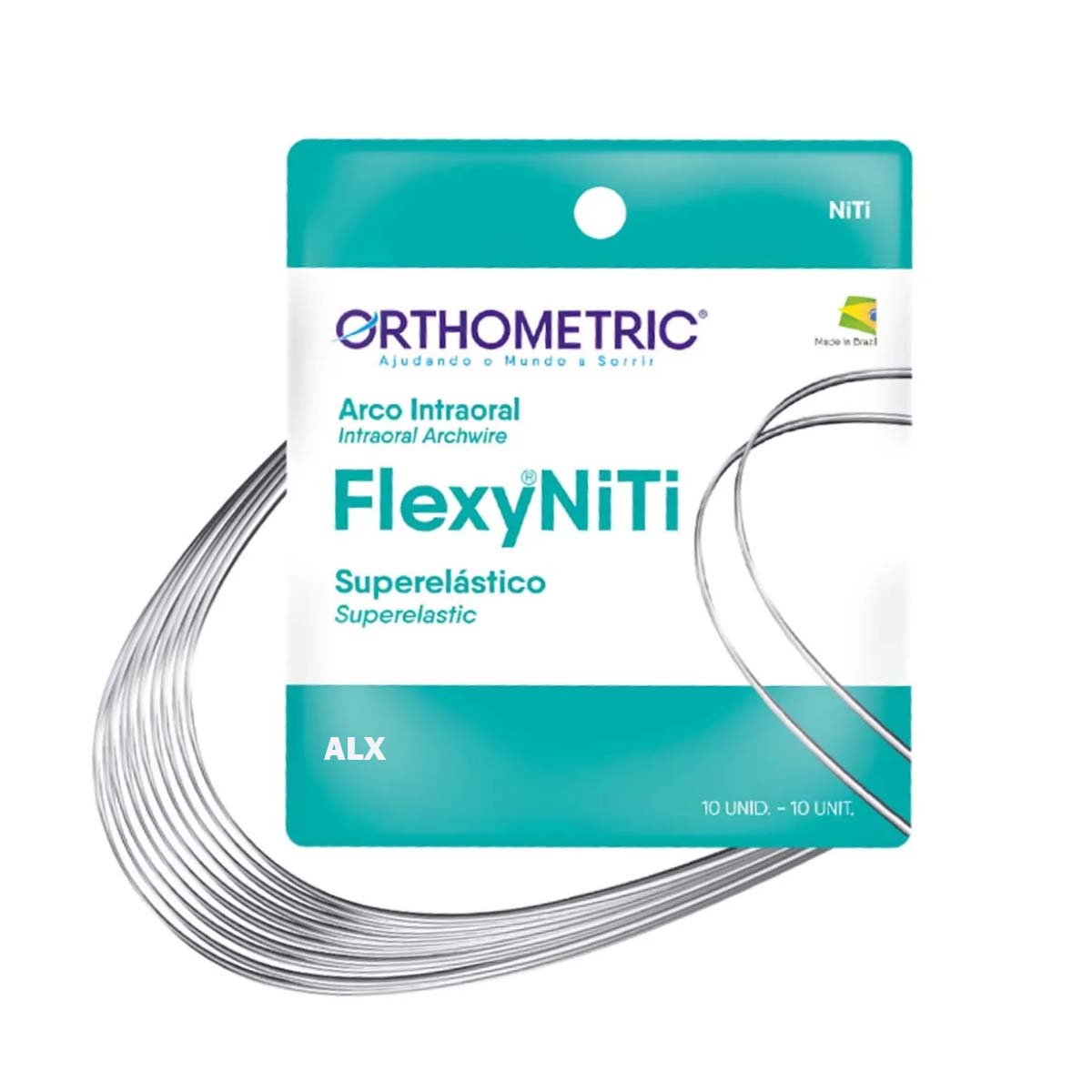 OrthoMetric Flexy NiTi Super Elastic ALX Archwire - Square (10/Pk)