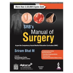 Jaypee Medical SRB's Manual Of Surgery (ISBN - 961852)