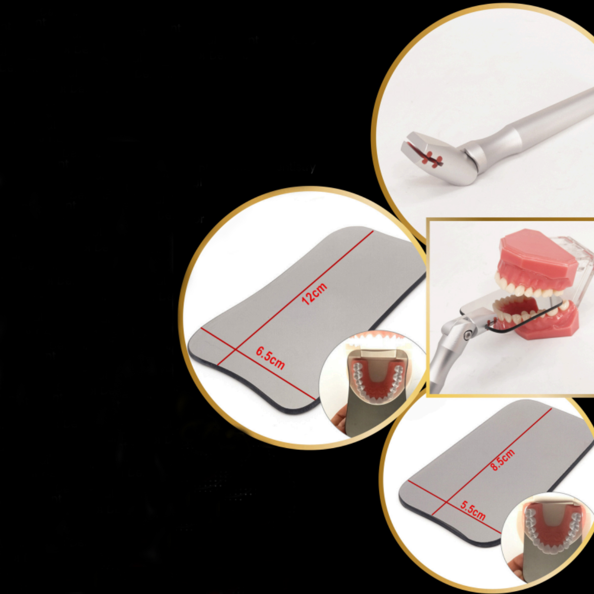 DDI Intraoral Photographic Glass Mirrors & Mirror Holder