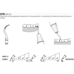 Woodpecker Scaler Tip G10 for UDS & EMS Scalers  - 4