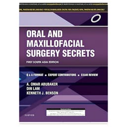 Oral And Maxillofacial Surgery Secrets: 1st South Asia Edition (ISBN - 247082)