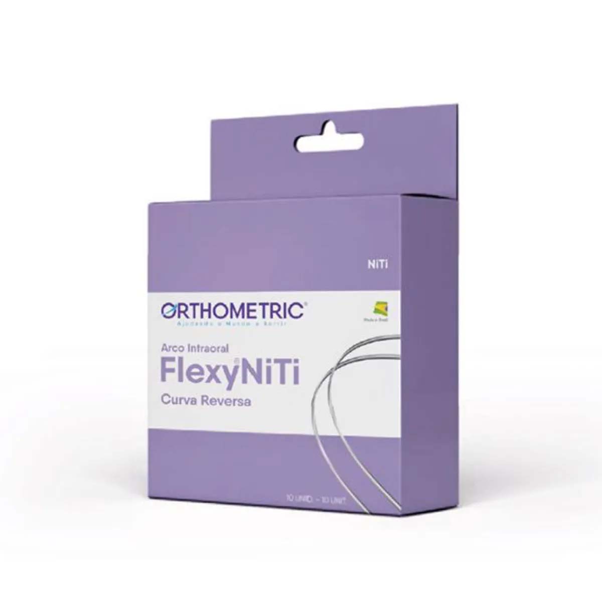 OrthoMetric Flexy NiTi Reverse Curve Intraoral Archwires - Square (10/Pk)