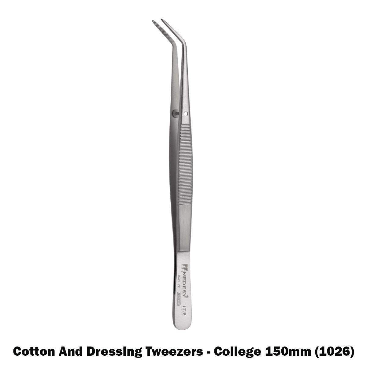 Medesy Cotton And Dressing Tweezers - College 150mm (1026)