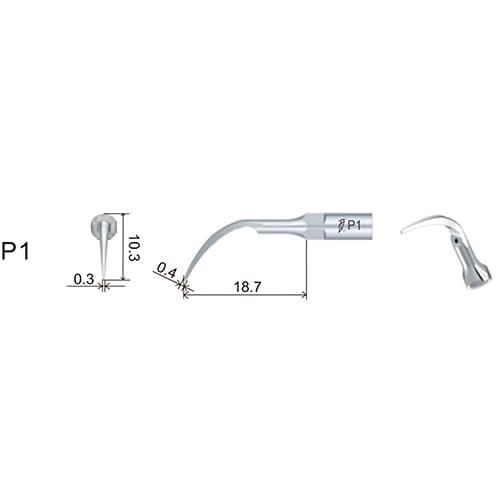 Woodpecker Scaler Tip P1 for UDS & EMS Scalers