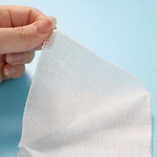Agarwals Sterile Absorbent Gauze Swab 7.5 cm X 7.5 cm X 12 ply - Pack of 2 (5 pcs/pack)