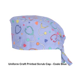 Uniform Craft Printed Scrub Caps - 7
