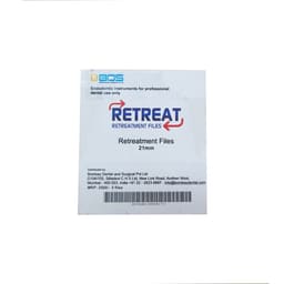 Bombay Dental Retreat Retreatment Files 21mm - Assorted Pack of 5 
