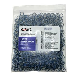 OSL Orthodontic Intraoral Elastic 1/4 - Blue (3.5 Oz)