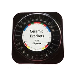 Ceramic Bracket Kit Edgewise 0.018