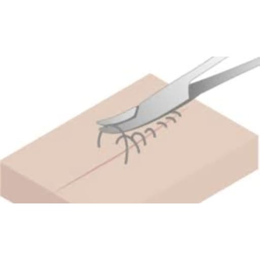 Ethicon Mersilk #3-0 Black Braided Suture1 - 90Cm(Nw5003) Pack Of 12