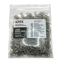 OSL Orthodontic Intraoral Elastic 3/16 - Grey (4.5 Oz)