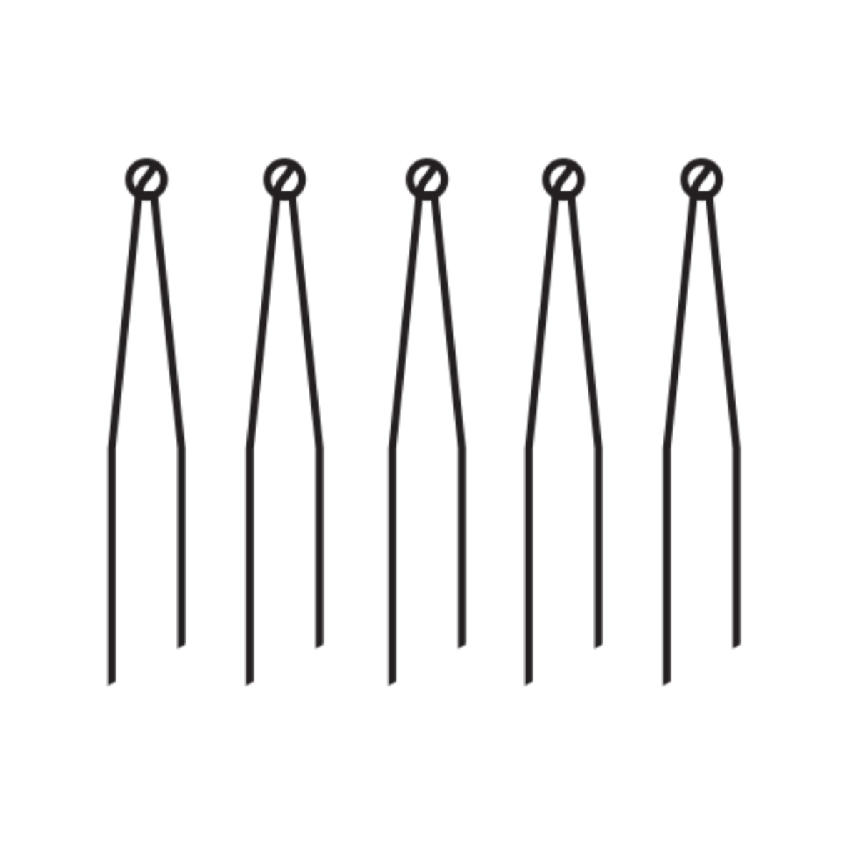 Pivo Round Carbide Contra-angle Bur - RA-1 (Pack Of 5)