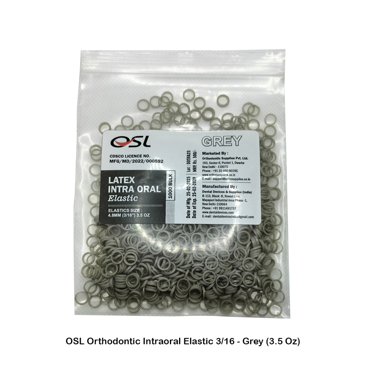 OSL Orthodontic Intraoral Elastics