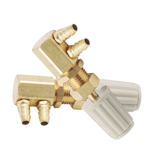 Sparedent Water Pressure Regulating Valve With 2 Parallel Nipples
