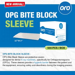 Oro OPG Bite Block Sleeve 2.7" x 1.1" - 4