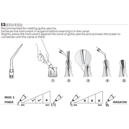 Woodpecker Scaler Tip E3 for UDS & EMS Scalers - 5