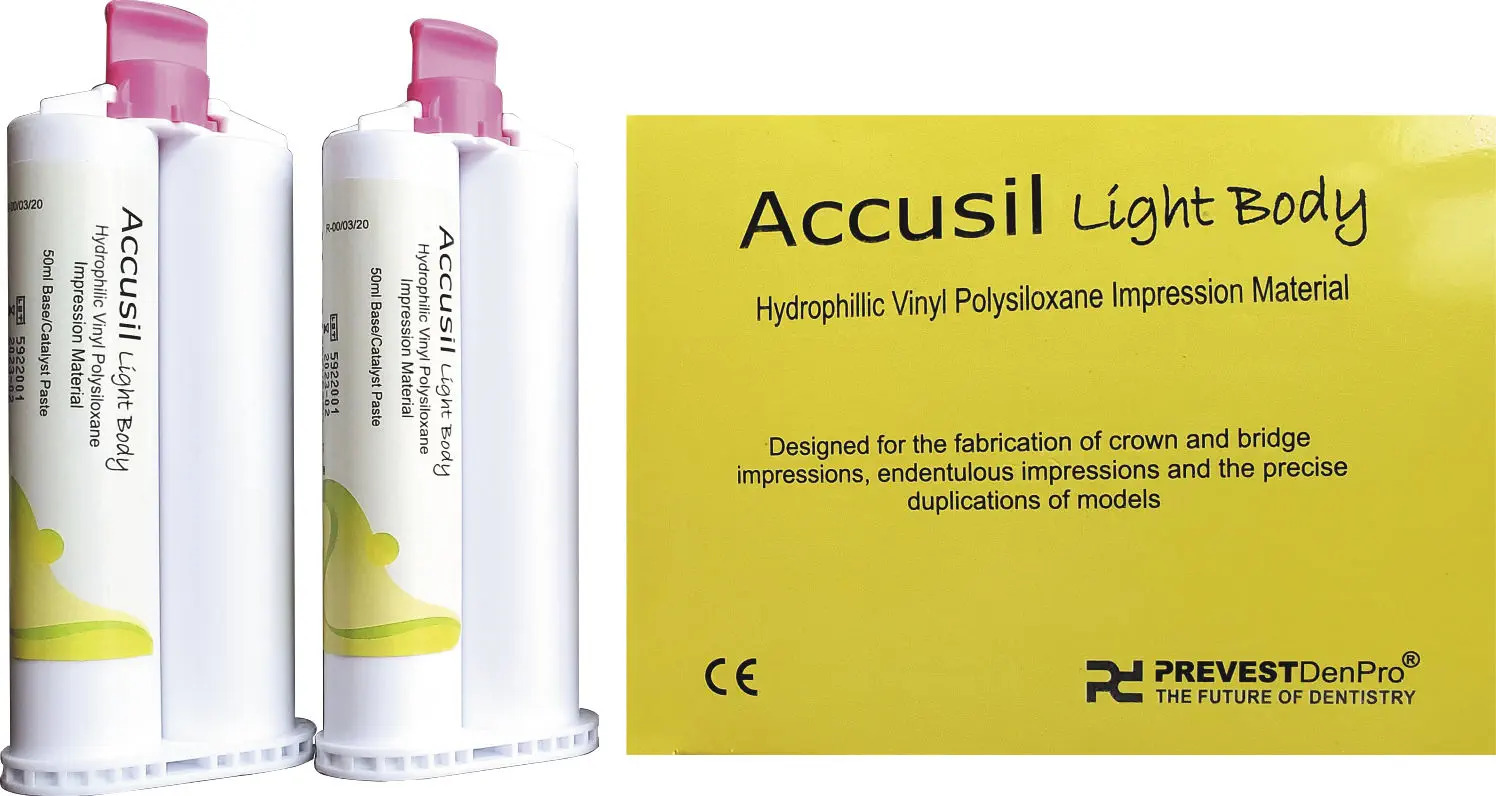 Prevest Denpro Accusil Putty & Light Body