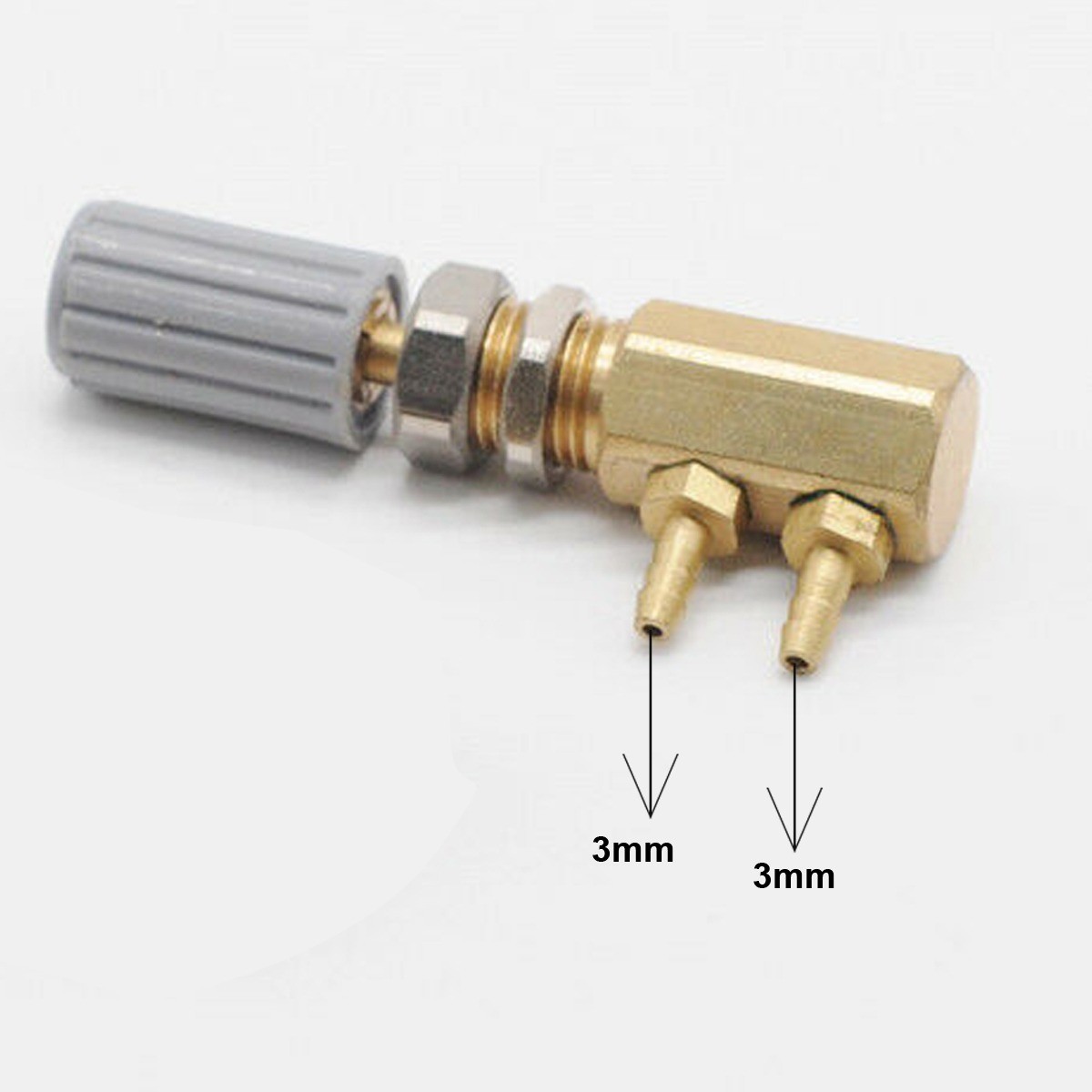 Sparedent Air Pressure Regulating Valve With 2 Parallel Nipples