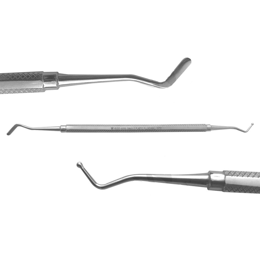 Waldent Plastic Filling Instrument + Ball Burnisher 15/731